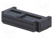 Connector: IDC; plug; female; PIN: 34; IDC; for ribbon cable CONNFLY