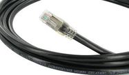 PATCH CORD, RJ45 PLUG-PLUG, CAT5E, 3.05M