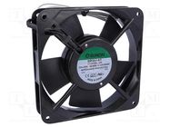 Fan: AC; axial; 230VAC; 120x120x25mm; 112m3/h(±7%); 44dBA; ball SUNON