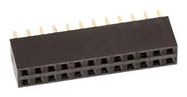 BTB CONN, RCPT, 44POS, 2ROW, 2.54MM