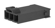 CONNECTOR HOUSING, PLUG, 3POS, 5.7MM