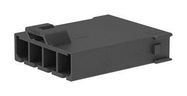 CONNECTOR HOUSING, PLUG, 4POS, 5.7MM