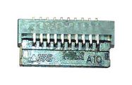 CONN, FFC/FPC, R/A, 10POS, 1 ROW, 0.5MM