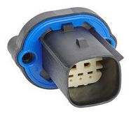 AUTOMOTIVE HOUSING CONN, PLUG, 6POS