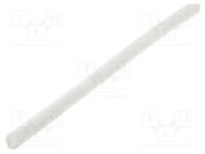 Insulating tube; fiberglass; -40÷180°C; Øint: 4.5mm; 4.3kV/mm ZDIII