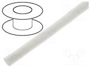 Insulating tube; fiberglass; -40÷180°C; Øint: 7mm; 4.3kV/mm; reel 