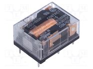 Relay: electromagnetic; SPST-NO; Ucoil: 12VDC; Icontacts max: 10A OMRON Electronic Components