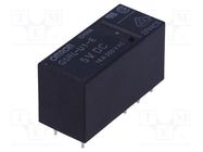 Relay: electromagnetic; SPDT; Ucoil: 5VDC; Icontacts max: 16A; PCB OMRON Electronic Components