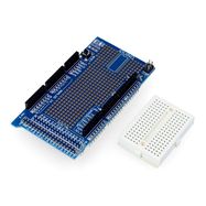 Prototype Shield V3.0 + Breadboard for Arduino Mega