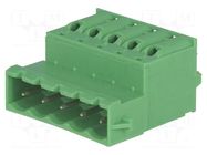 Connector: pluggable terminal block; plug; male; 12A; 250V; tinned PHOENIX CONTACT