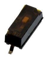 DIP SWITCH, SPST, 0.025A, 24V, SMD