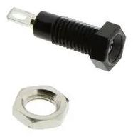 TIP JACK, 2000V, 10A, BLACK