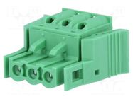 Connector: pluggable terminal block; plug; female; 12A; 250V; 1x3 PHOENIX CONTACT