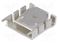 Heatsink: moulded; TO218,TO220; L: 25.4mm; W: 25mm; H: 8.3mm; 18K/W FISCHER ELEKTRONIK