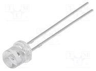 LED; 5mm; green; 750÷1120mcd; 140°; Front: flat; No.of term: 2 OPTOSUPPLY