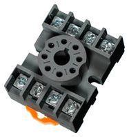 RELAY SOCKET, 15A, 300V, 8 PIN