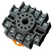 RELAY SOCKET, 15A, 300V, 11 PIN