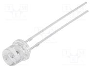 LED; 5mm; green; 2180÷3000mcd; 140°; Front: flat; No.of term: 2 OPTOSUPPLY