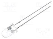 LED; 5mm; green; blinking; 3000÷5800mcd; 30°; 4.5÷6V; 20mA OPTOSUPPLY