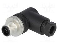 Connector: M12; plug; PIN: 5; male; A code-DeviceNet / CANopen HIRSCHMANN