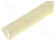 Insulating tube; fiberglass; -25÷155°C; Øint: 1mm; 5kV/mm; reel ZDIII