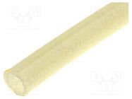 Insulating tube; fiberglass; -25÷155°C; Øint: 2mm; 5kV/mm; reel ZDIII