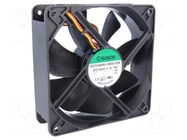 Fan: DC; axial; 48VDC; 120x120x38mm; 234.6m3/h; 48dBA; ball; 24AWG SUNON