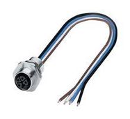 SENSOR CORD, M12 RCPT, FREE END, 200MM