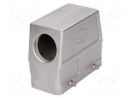 Enclosure for connectors: HDC; size 16B; for cable; IP65; high HARTING