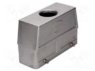 Enclosure: for HDC connectors; Han® EMC/B,Han® High Temp; high HARTING