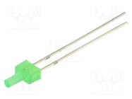 LED; 2mm; yellow green; blinking; 45÷68mcd; 90°; 3÷5V; 20mA OPTOSUPPLY