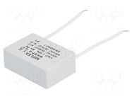 Capacitor: polypropylene; motors, run; 1.5uF; 400VAC; ±10%; 3000h MIFLEX