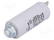 Capacitor: polypropylene; motors, run; 4uF; 450V; Ø25x58mm; ±10% MIFLEX