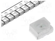 LED; SMD; 3528,PLCC2; yellow; 220mcd; 3.5x2.8x1.9mm; 120°; 20mA OPTOSUPPLY