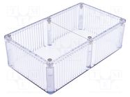 Enclosure: multipurpose; X: 110mm; Y: 191mm; Z: 57mm; 1591; IP54 HAMMOND