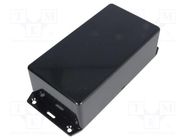 Enclosure: multipurpose; X: 80mm; Y: 150mm; Z: 50mm; 1591; ABS; black HAMMOND