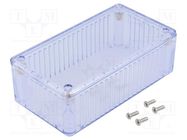 Enclosure: multipurpose; X: 65mm; Y: 120mm; Z: 36mm; 1591; IP54 HAMMOND