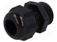 Cable gland; PG16; IP68; polyamide; black; HELUTOP HT-PG HELUKABEL