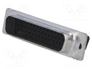 D-Sub HD; PIN: 44; plug; male; Type: w/o contacts; HDP-22 TE Connectivity