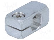 Mounting coupler; D: 12mm; S: 10mm; W: 16mm; H: 16mm; L: 32mm ELESA+GANTER