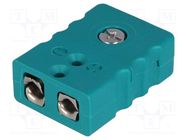 K-type standard socket; PVC; max.200°C GUENTHER