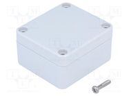 Enclosure: multipurpose; X: 58mm; Y: 64mm; Z: 35mm; polycarbonate GAINTA