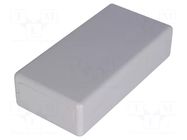 Enclosure: multipurpose; X: 50mm; Y: 100mm; Z: 25mm; polystyrene BOPLA