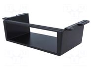 Universal mounting half frame; suspended; black 4CARMEDIA