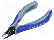 Pliers; side,cutting; 125mm; without chamfer KNIPEX