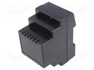 Enclosure: for DIN rail mounting; Y: 53mm; X: 91mm; Z: 70mm; ABS MASZCZYK