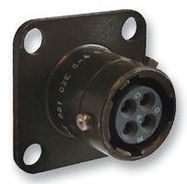 CIRCULAR CONN, WALL MOUNT RCPT, 24-61