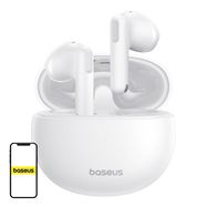 Earphones TWS Baseus Bowie E12 (white), Baseus