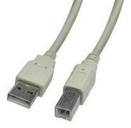 USB CABLE, 2.0 TYPE A PLUG-B PLUG, 4M