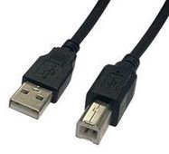 USB CABLE, 2.0 TYPE A PLUG-B PLUG, 2M